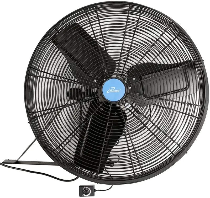 Iliving Ilg8W24-51Ec 24-Inch Bldc Wall Or Ceiling-Mounted Ventilation Fan – Black 1