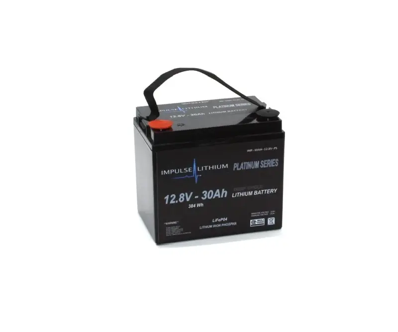 Impulse Lithium 12V 30Ah Lifepo4 Battery With Bluetooth Connectivity 1