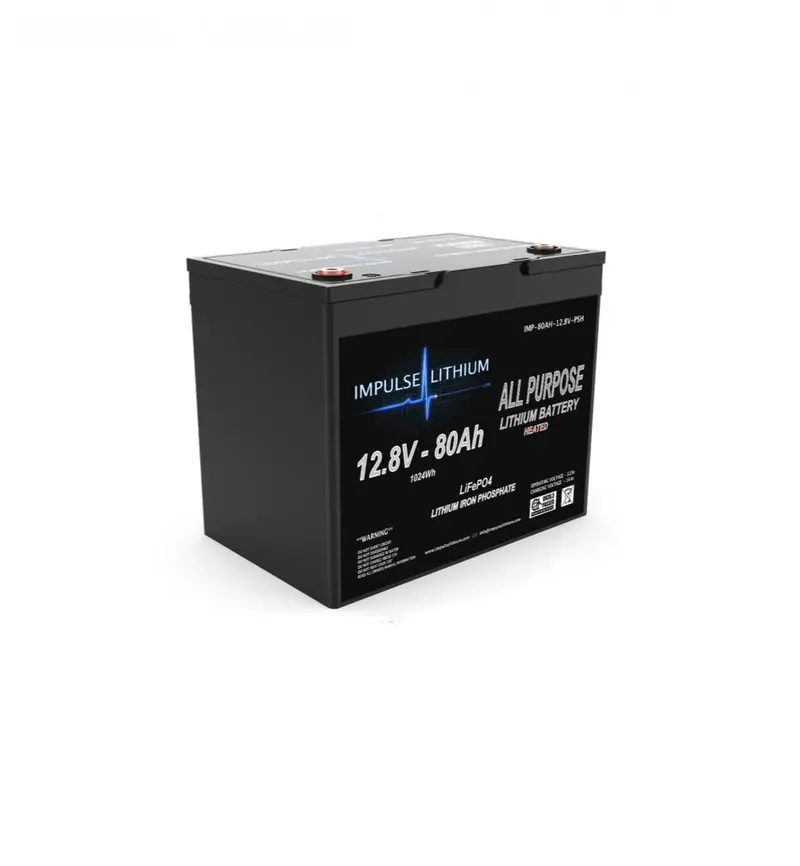 Impulse Lithium All-Purpose — 12V, 80Ah Lifepo4 Battery 1