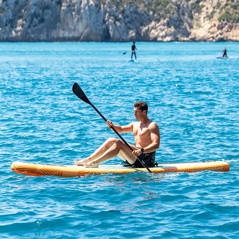 Inflatable 2-In-1 Paddle Board With Detachable Seat & Complete Accessory Kit – Siros By Innovagoods (10'5" / 320 Cm) 1