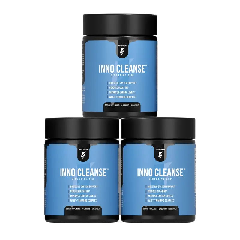 Inno Cleanse Detox Support – 3-Bottle Supply 1