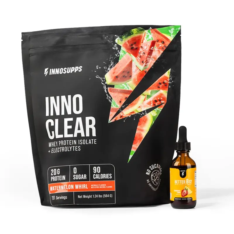 Inno Clear With Enhanced B12 Supplement Bundle 1