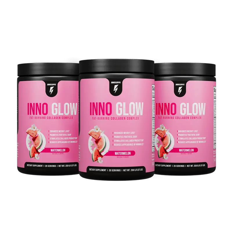 Inno Glow 3-Bottle Skin & Radiance Support Kit 1