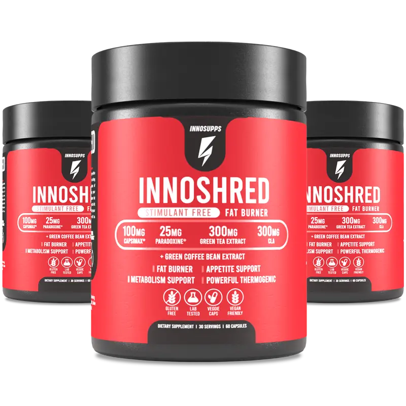 Inno Shred Stimulant-Free – 3-Bottle Pack 1