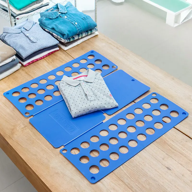 Innovagoods Automatic Clothing Folder – Space-Saving Garment Folding Aid 1