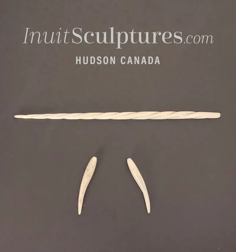 Inuit Art Restoration Service: Custom Tusks Replacement 1