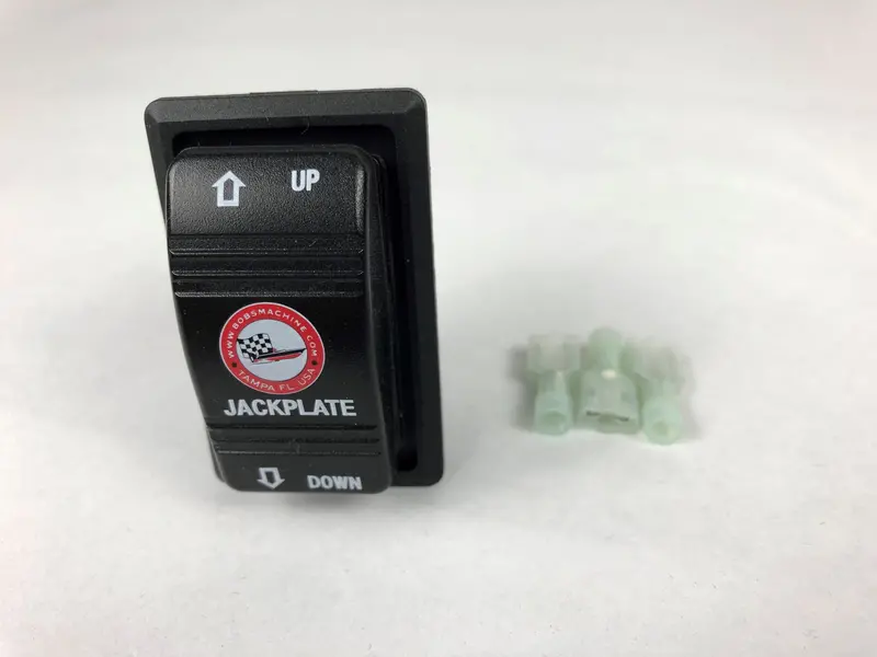 Jack Plate Rocker Switch With Integrated Bezel – Waterproof Control 1