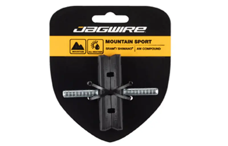 Jagwire Mountain Sport Smooth Post Mount Brake Pads – 70Mm Black 1