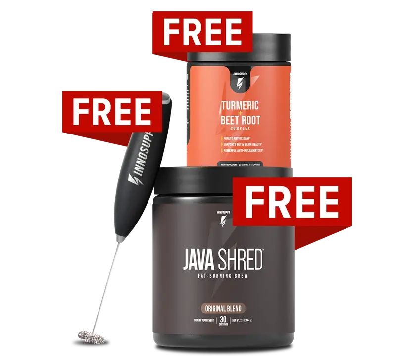 Java Shred Turmeric & Beet Root Complex With Premium Frother 1