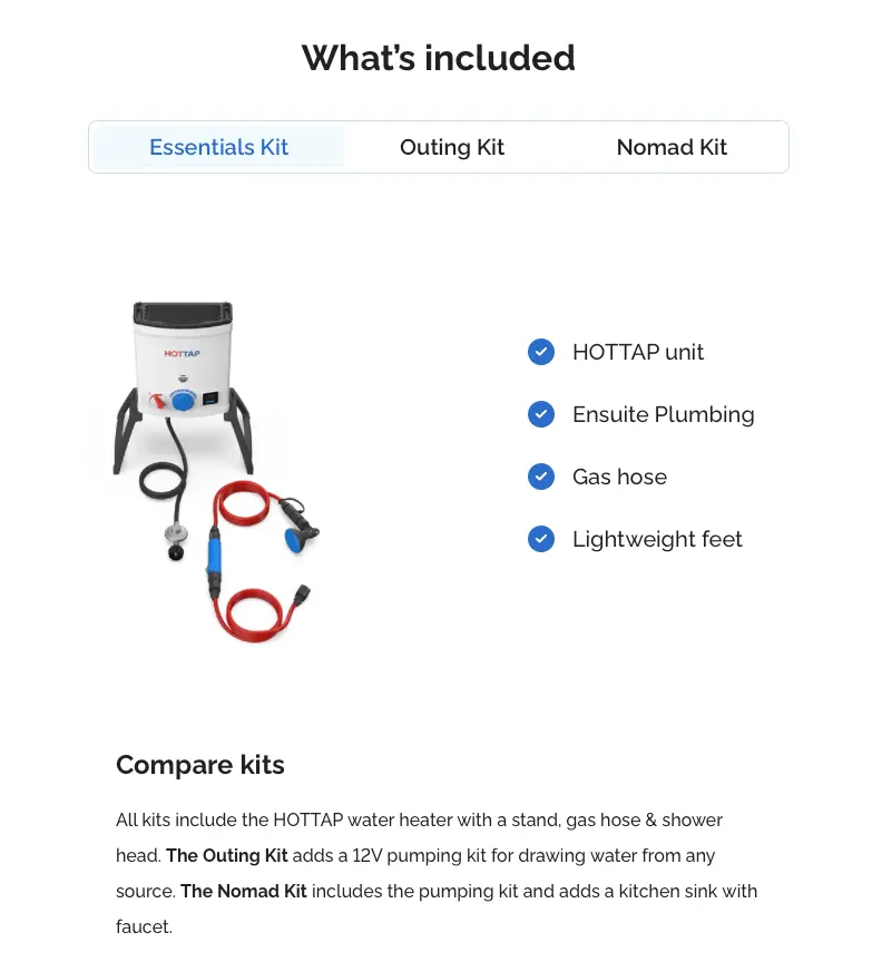 Joolca Hottap V2 Portable Hot Water Heater 1