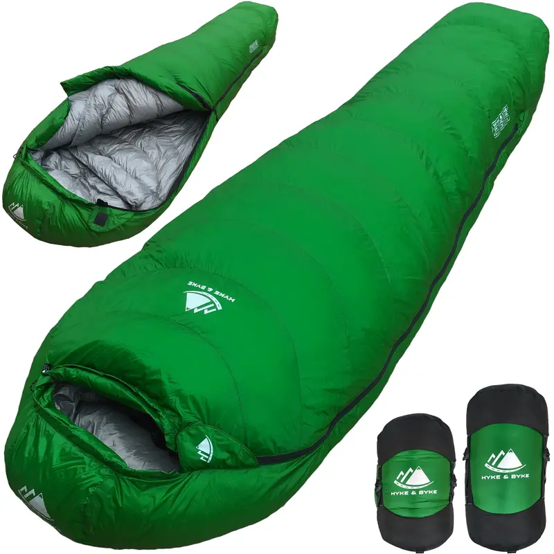 Katahdin 0°F Winter Backpacking Sleeping Bag – 625Fp Hydrophobic Down & Advanced Synthetic Blend 1