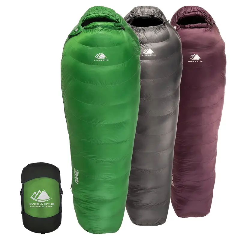 Katahdin 32°F Ultralight Sleeping Bag – 625Fp Hydrophobic Down & Synthetic Blend 1