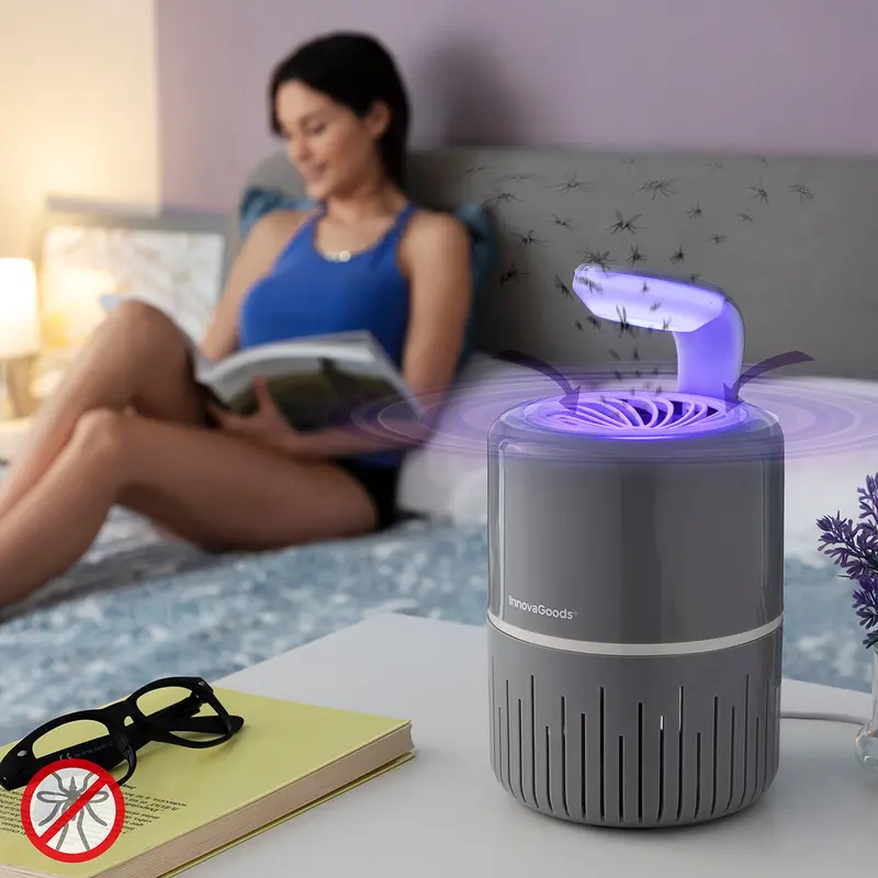 Kl Drain Mosquito Trap Lamp With Silent Suction Technology 1