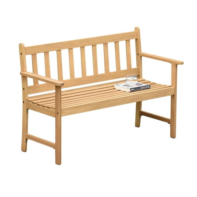 Lamu Light Oak Two-Seater Bench – Fsc-Certified Wood 1