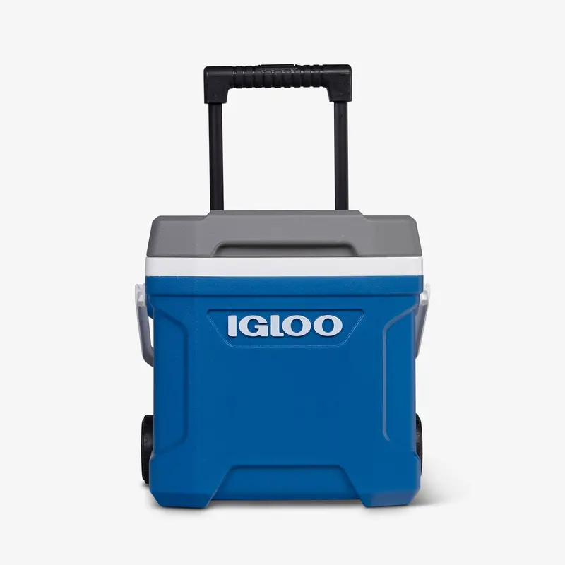Latitude 16-Quart Compact Roller Cooler With Smooth-Cast Wheels 1