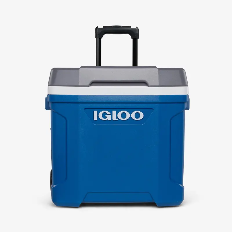 Latitude 30-Quart Wheeled Cooler With Retractable Handle 1