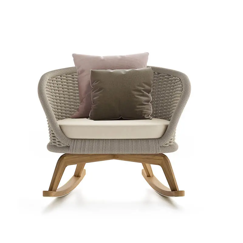 Ludo .L6 All-Weather Patio Rocking Chair 1