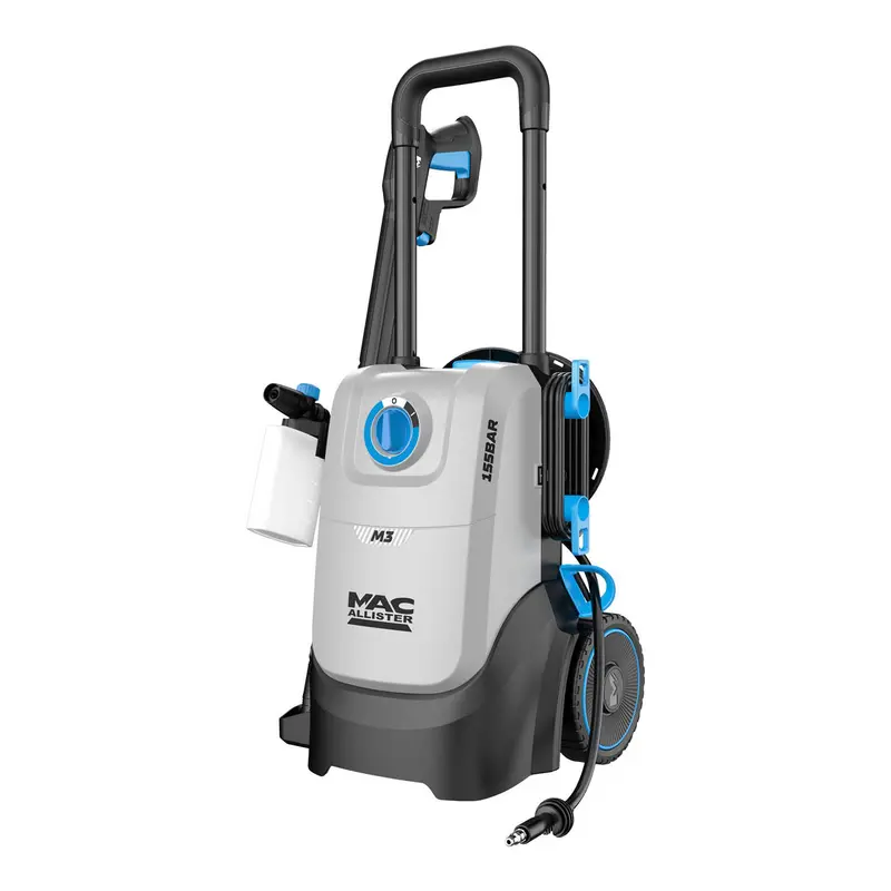 Mac Allister M3 Electric High-Pressure Washer – 155 Bar, 2.2Kw Power Output 1