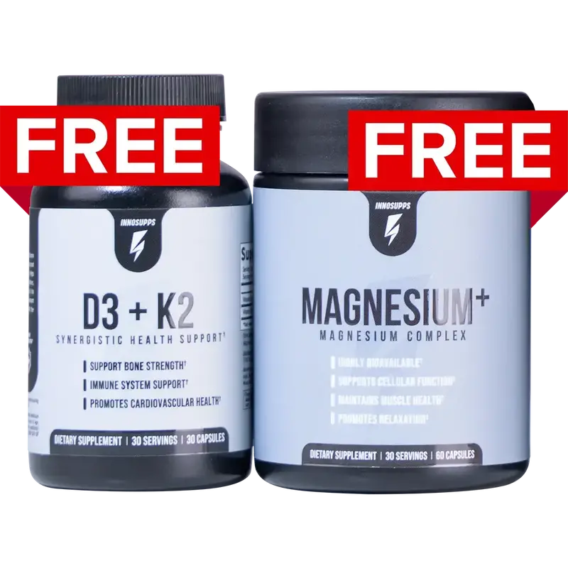 Magnesium+, Vitamin D3 & K2 Synergistic Wellness Combo 1