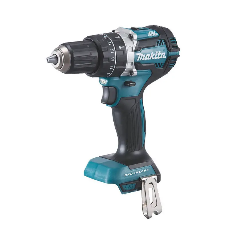 Makita Dhp484Z Cordless Combi Drill – 18V Brushless, Compact Body Only (No Battery/Charger) 1