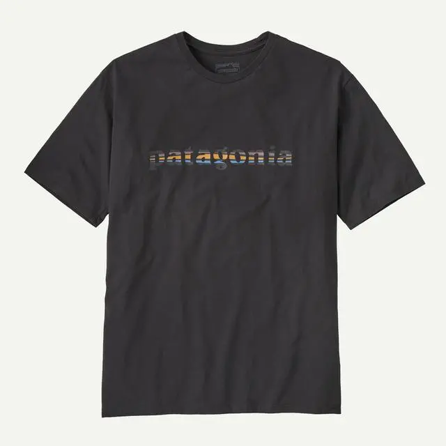 Men'S '73 Text Logo Organic Cotton T-Shirt 1