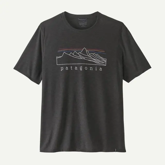 Men’S Capilene Cool Trail Shirt – Stratapeaks Print