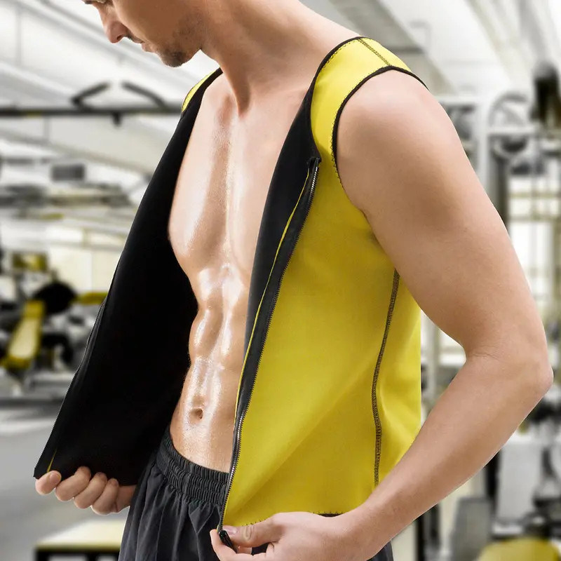 Men’S Sauna Effect Workout Vest – Passwa Thermal Training Top By Innovagoods 1