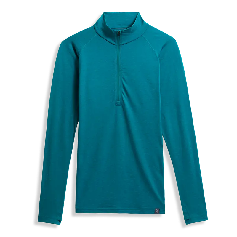 Men’S Woolies Pro Tech Quarter-Zip Top 1