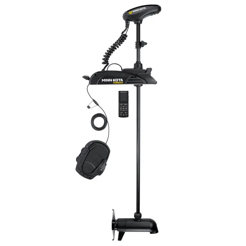 Minn Kota Terrova 112 Lb 36V Trolling Motor With Wireless Remote & Dual Spectrum Chirp – 60" Shaft 1
