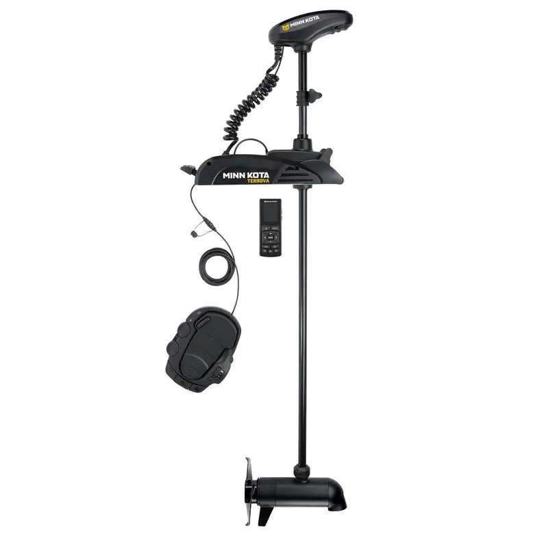Minn Kota Terrova 112 Lb Combo Kit With Dsc Wireless Remote & Foot Pedal – 72" Shaft 1