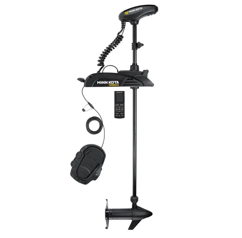 Minn Kota Terrova 55 Combo Trolling Motor – 54" Shaft, Wireless Remote & Foot Pedal 1