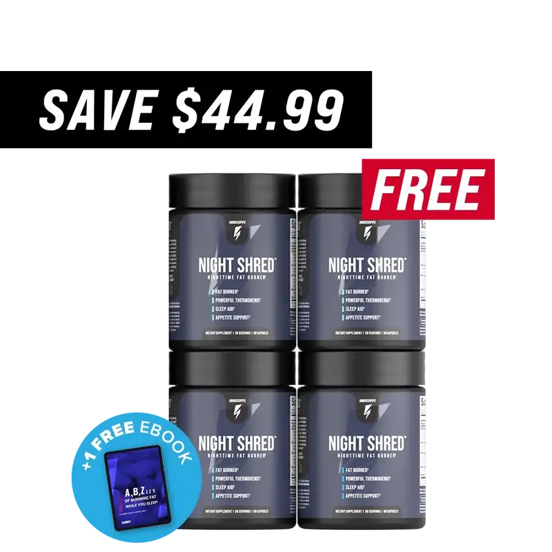 Night Shred 3-Bottle Supply + Free Bonus (Au) 1
