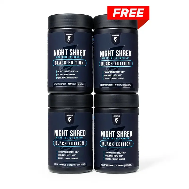 Night Shred Black – 3-Bottle Pack + 1 Free Bonus 1