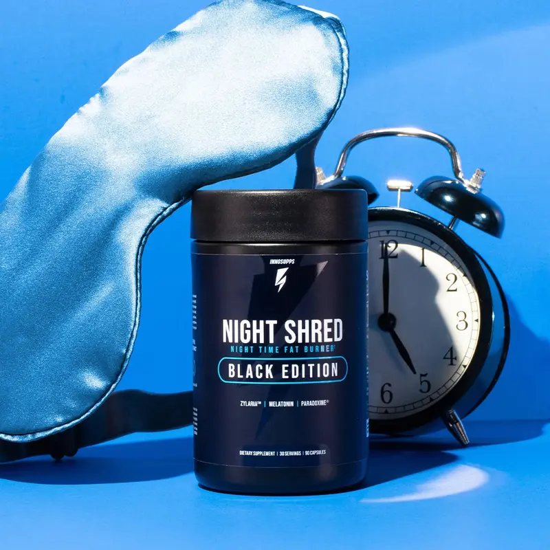 Night Shred Black Overnight Recovery & Fat Metabolism Formula 1