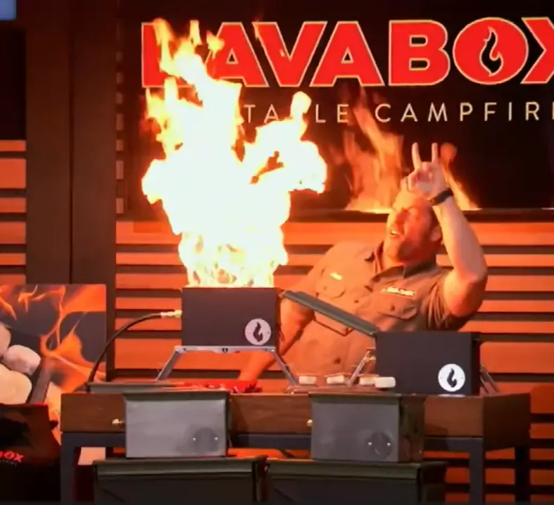 Original Lavabox Portable Firepit 1
