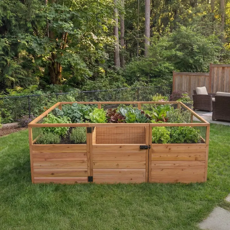 Outdoor Living Today 8' X 5' Garden-In-A-Box Kit 1