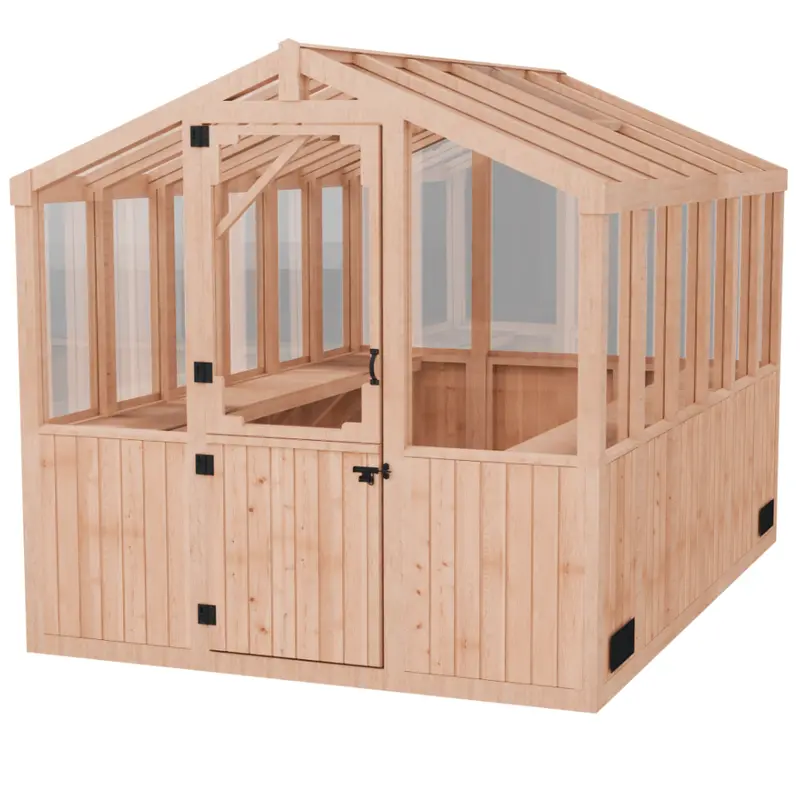 Outdoor Living Today Cedar Greenhouse Structure – 8 Ft X 12 Ft 1