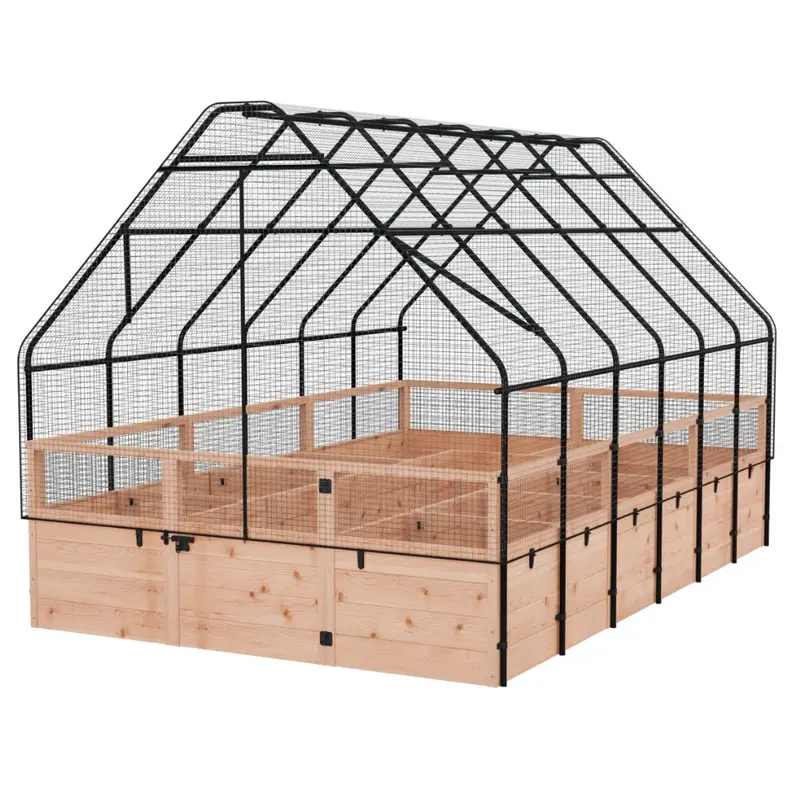 Outdoor Living Today Garden-In-A-Box With Bird Netting – 8 Ft X 12 Ft 1