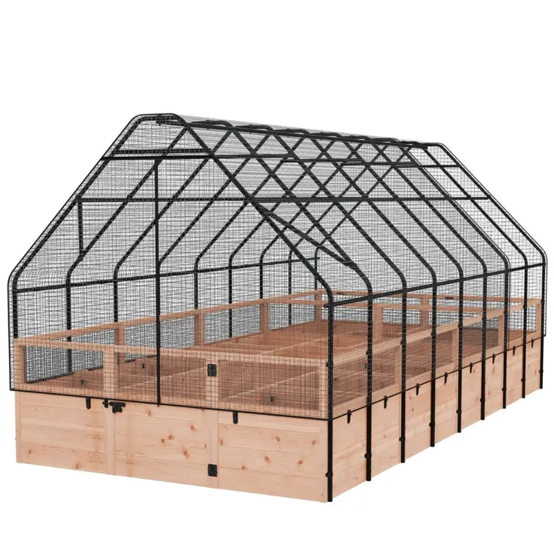 Outdoor Living Today Garden-In-A-Box With Bird Netting – 8 Ft X 16 Ft 1