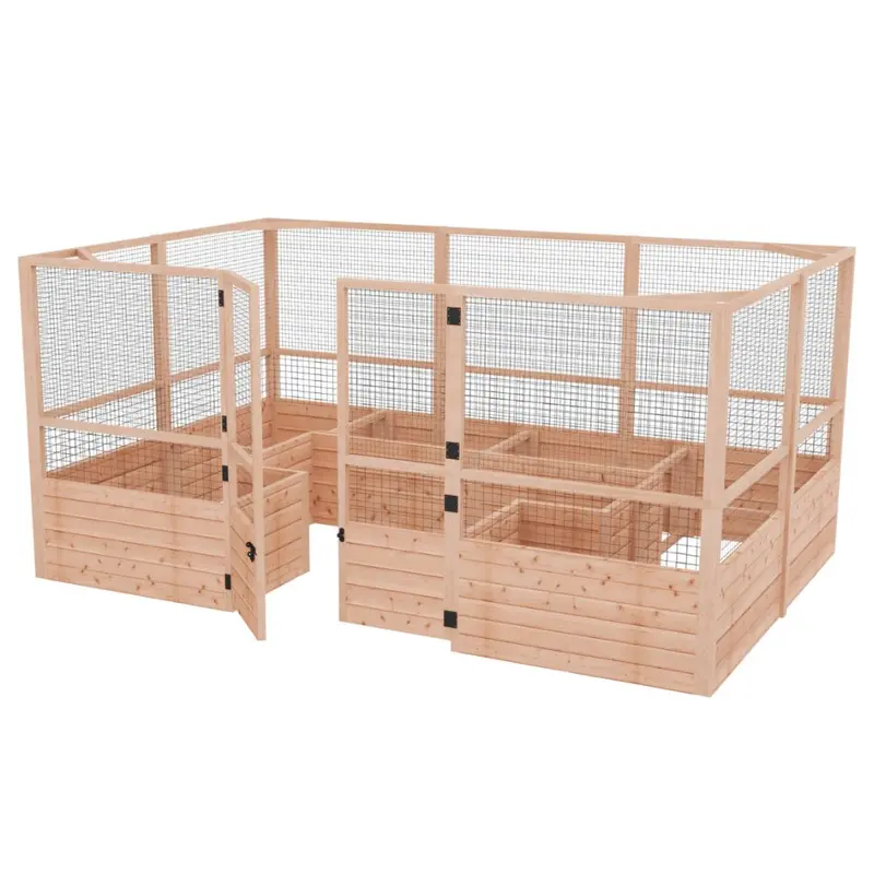 Outdoor Living Today Garden-In-A-Box With Deer Fence – 12 Ft X 8 Ft 1