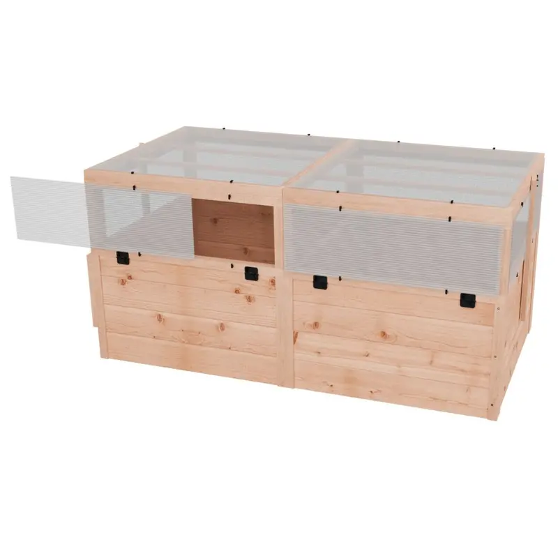 Outdoor Living Today Garden-In-A-Box With Detachable Greenhouse – 6 Ft X 3 Ft 1