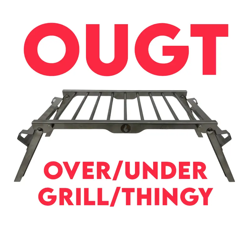 Over-Under Grill Stand – All-In-One Grill & Support System (Discontinued) 1