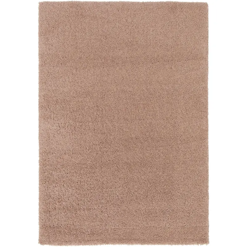 Pale Pink Shaggy Floor Rug – Soft Medium Rectangle (150 × 80Cm) For Modern Interiors 1