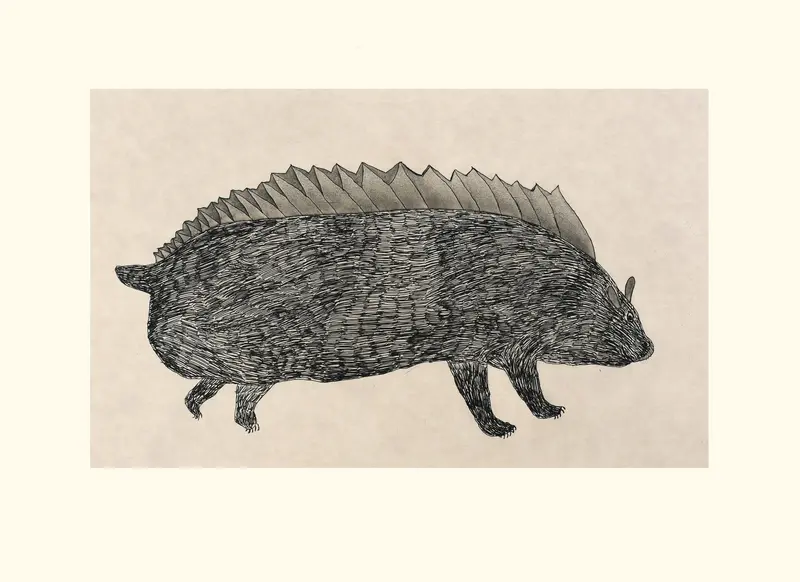 Papiara Tukiki 2021 Print Series: Wild Things X 1