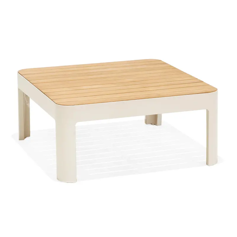 Portals Square Aluminum Coffee Table 1