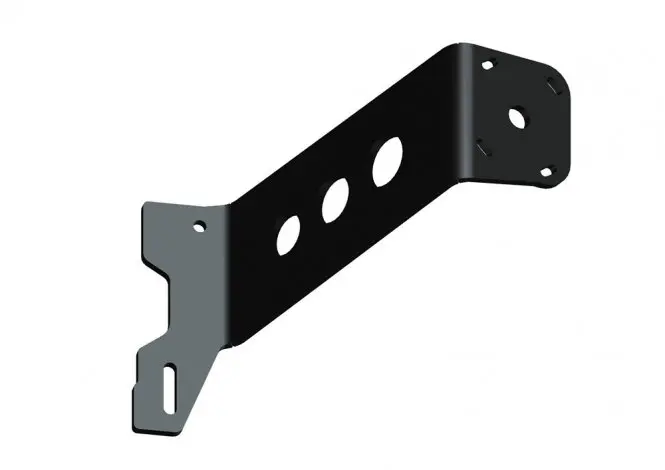 Power-Pole M-12-6 Starboard Mounting Plate Kit – Black 1