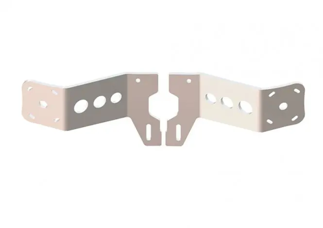 Power-Pole M-2-3 Dual-Side Mounting Kit – White 1