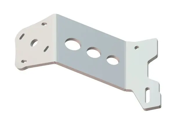 Power-Pole M-2-3 Port-Side Mounting Plate Kit – White 1