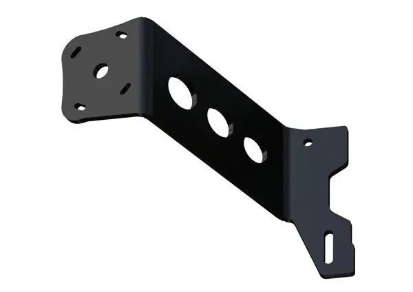 Power-Pole M-8-6 Port Mounting Plate – Black 1