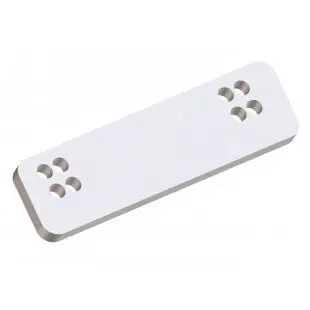 Power-Pole Side Spacer For Bob’S Machine Jack Plate – White 1